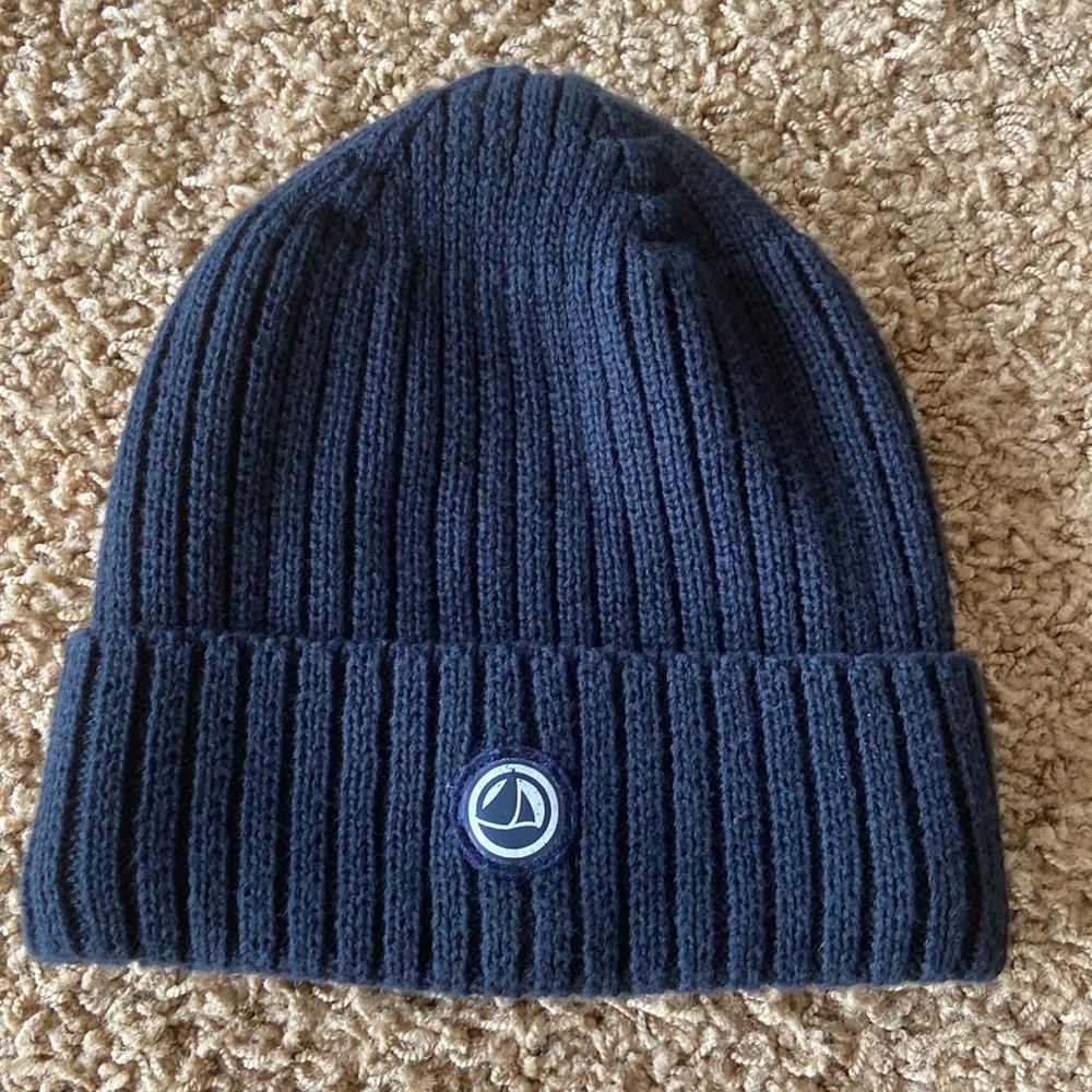 Petit Bateau Kids Blue Beanie Hat size 55 🥰